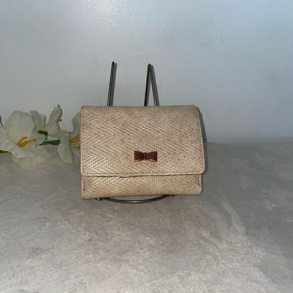 Cole Haan Leather Wristlet Red - Picture 1 of 14